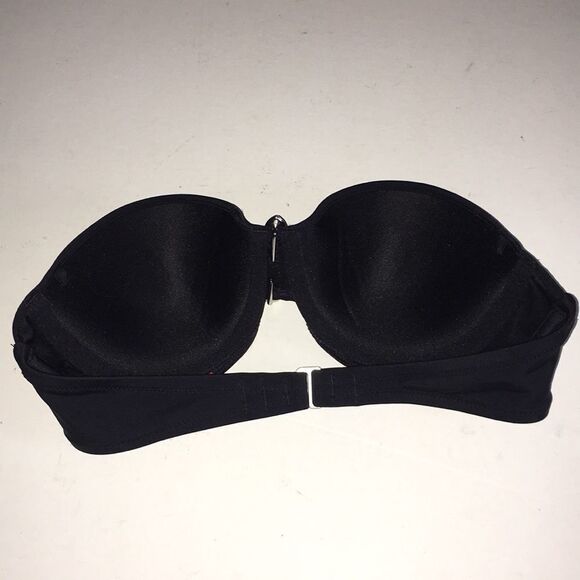 Victoria's Secret Black Strapless Bikini Top - Timeless Elegance in Size 34B - Picture 6 of 11